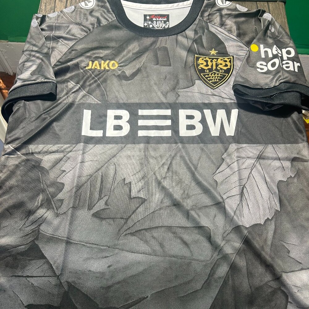 GERMANY Bundesliga Vfb STUTTGART FC Men's JERSEY Sz M,L,XL,2XL By Jako